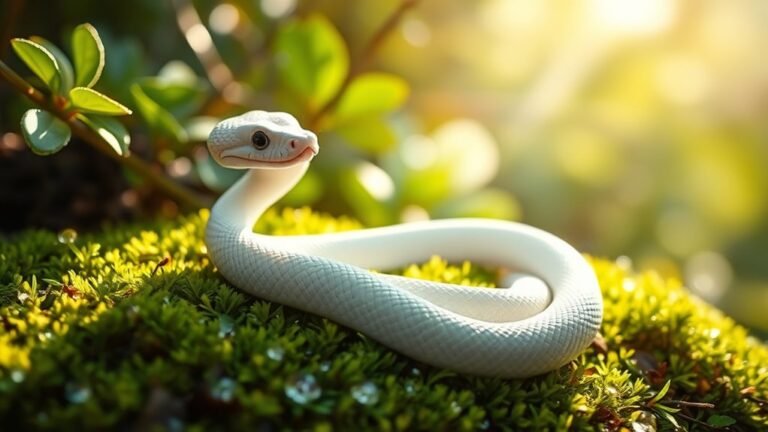 white snake dreams symbolize wisdom